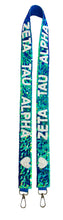 Load image into Gallery viewer, Zeta Tau Alpha Sequin Heart Strap