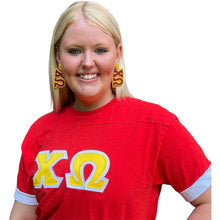 Load image into Gallery viewer, Chi Omega Earrings