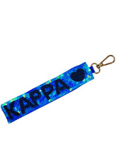Load image into Gallery viewer, Kappa Kappa Gamma Sequin Heart Wristlet