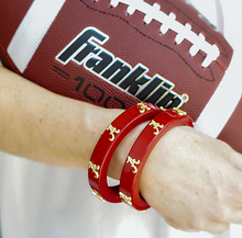Load image into Gallery viewer, Roll Tide Resin Bangle
