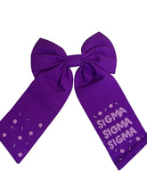 Load image into Gallery viewer, Sorority Hair Bow- Multiple Options!