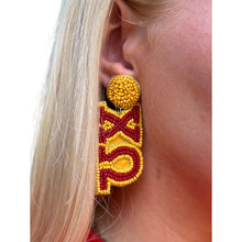 Load image into Gallery viewer, Chi Omega Earrings