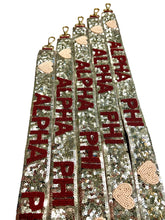 Load image into Gallery viewer, Alpha Phi Sequin Heart Strap