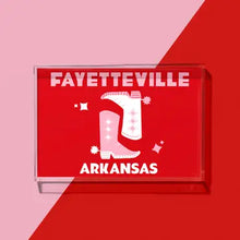 Load image into Gallery viewer, Fayetteville, AR Small Acrylic Tray