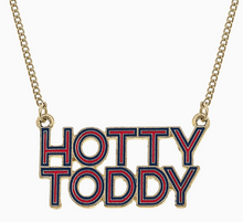 Load image into Gallery viewer, Hotty Toddy Drop Enamel Necklace
