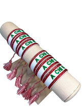 Load image into Gallery viewer, Alpha Chi Omega Crystal Bolo Bracelet