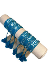 Load image into Gallery viewer, Zeta Tau Alpha Crystal Bolo Bracelet