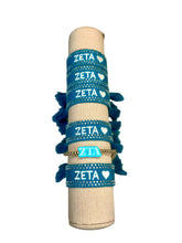 Load image into Gallery viewer, Zeta Tau Alpha Crystal Bolo Bracelet