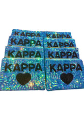 Load image into Gallery viewer, Sequin Heart Kappa Kappa Gamma Coin Purse