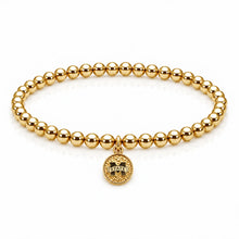 Load image into Gallery viewer, Mississippi State Disc Charm Stretch Bracelet