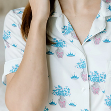 Load image into Gallery viewer, Zeta Tau Alpha Pajama Shorts Set