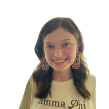 Load image into Gallery viewer, Gamma Phi Beta Earrings