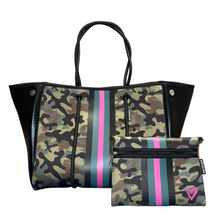 Load image into Gallery viewer, preneLOVE Pink Army Tote