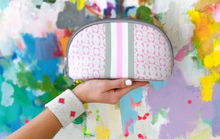 Load image into Gallery viewer, preneLOVE Laura Park Stratford Cosmetic Bag