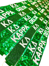 Load image into Gallery viewer, Kappa Delta Sequin Heart Strap
