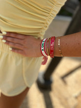Load image into Gallery viewer, Ole Miss Rebels Stretch Bracelet
