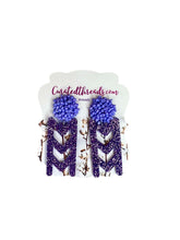 Load image into Gallery viewer, Sigma Sigma Sigma Earrings

