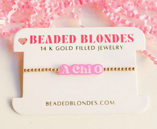 Load image into Gallery viewer, Beaded Blondes Sorority Bracelets
