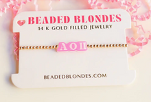 Load image into Gallery viewer, Beaded Blondes Sorority Bracelets
