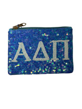 Load image into Gallery viewer, Sequin Alpha Delta Pi Coin Purse
