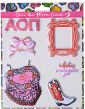 Load image into Gallery viewer, Sorority Puffy Sticker Sheet
