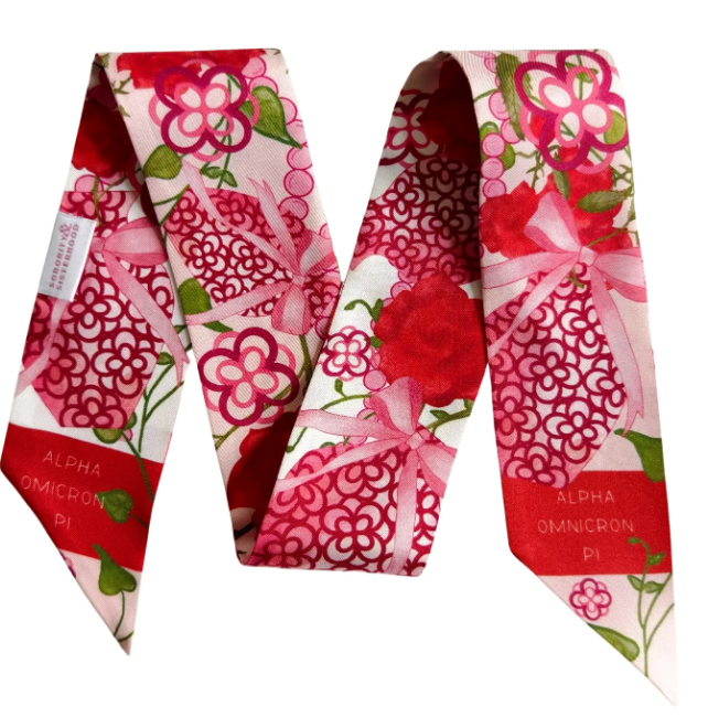 Alpha Omicron Pi Scarflette