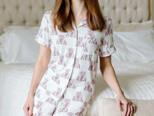 Load image into Gallery viewer, Alpha Phi Pajama Shorts Set
