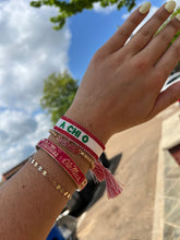Load image into Gallery viewer, Ole Miss Rebels Stretch Bracelet
