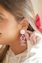 Load image into Gallery viewer, Phi Mu Earrings
