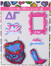 Load image into Gallery viewer, Sorority Puffy Sticker Sheet

