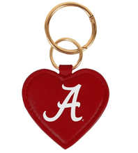 Load image into Gallery viewer, Game Day Heart Keyring - Multiple Schools
