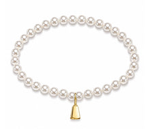 Load image into Gallery viewer, Mississippi State Cowbell Stretch Bracelet
