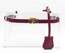 Load image into Gallery viewer, Mini Clear Andrea Game Day Bag
