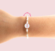 Load image into Gallery viewer, Beaded Blondes Reversible  Arkansas Razorbacks Bracelet
