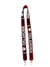 Load image into Gallery viewer, I ♥️ Oklahoma Sequin Game Day Strap
