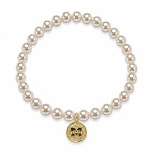 Load image into Gallery viewer, Mississippi State Disc Charm Stretch Bracelet
