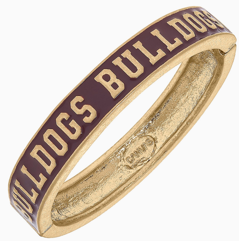 Mississippi State Bulldogs Hinge Bangle