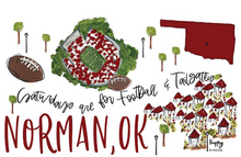 Load image into Gallery viewer, Saturday&#39;s in Norman SWIG Game Day 24oz Party Cup
