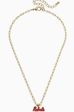 Load image into Gallery viewer, Rebels Drop Pendant Necklace
