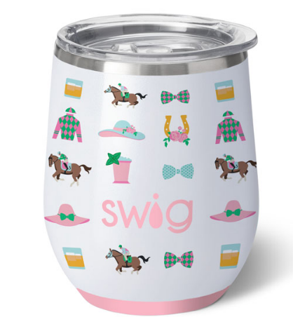 SWIG 12oz Derby Day Wine Cup