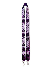 Load image into Gallery viewer, Sigma Sigma Sigma Sequin Heart Strap

