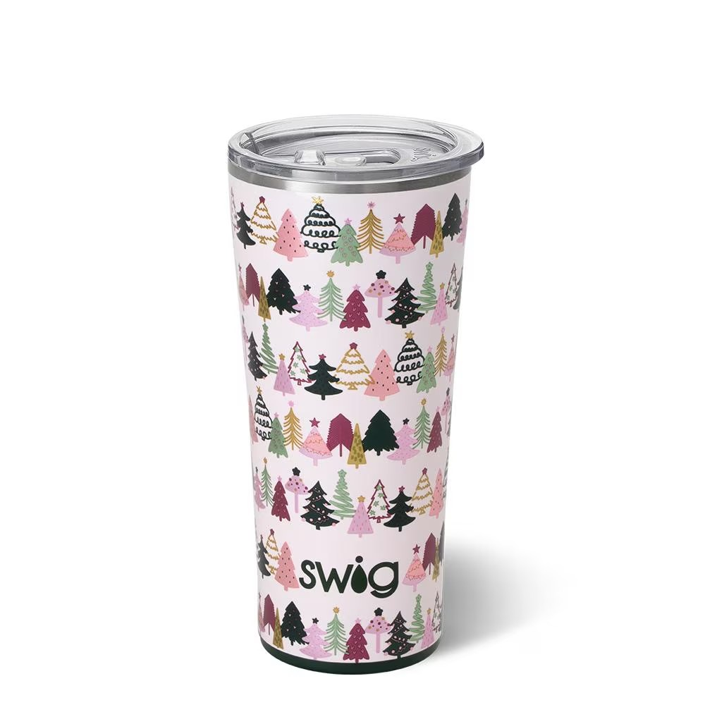 SWIG 22oz Tinsel Tree Tumbler