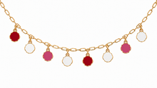 Load image into Gallery viewer, Alpha Omicron Pi Confetti Color Pop Necklace
