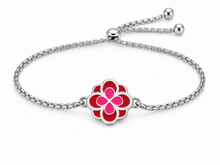 Load image into Gallery viewer, Alpha Omicron Pi Color Pop Bolo Bracelet
