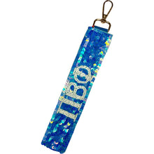 Load image into Gallery viewer, Sequined Sorority Wristlets/ Mini Straps
